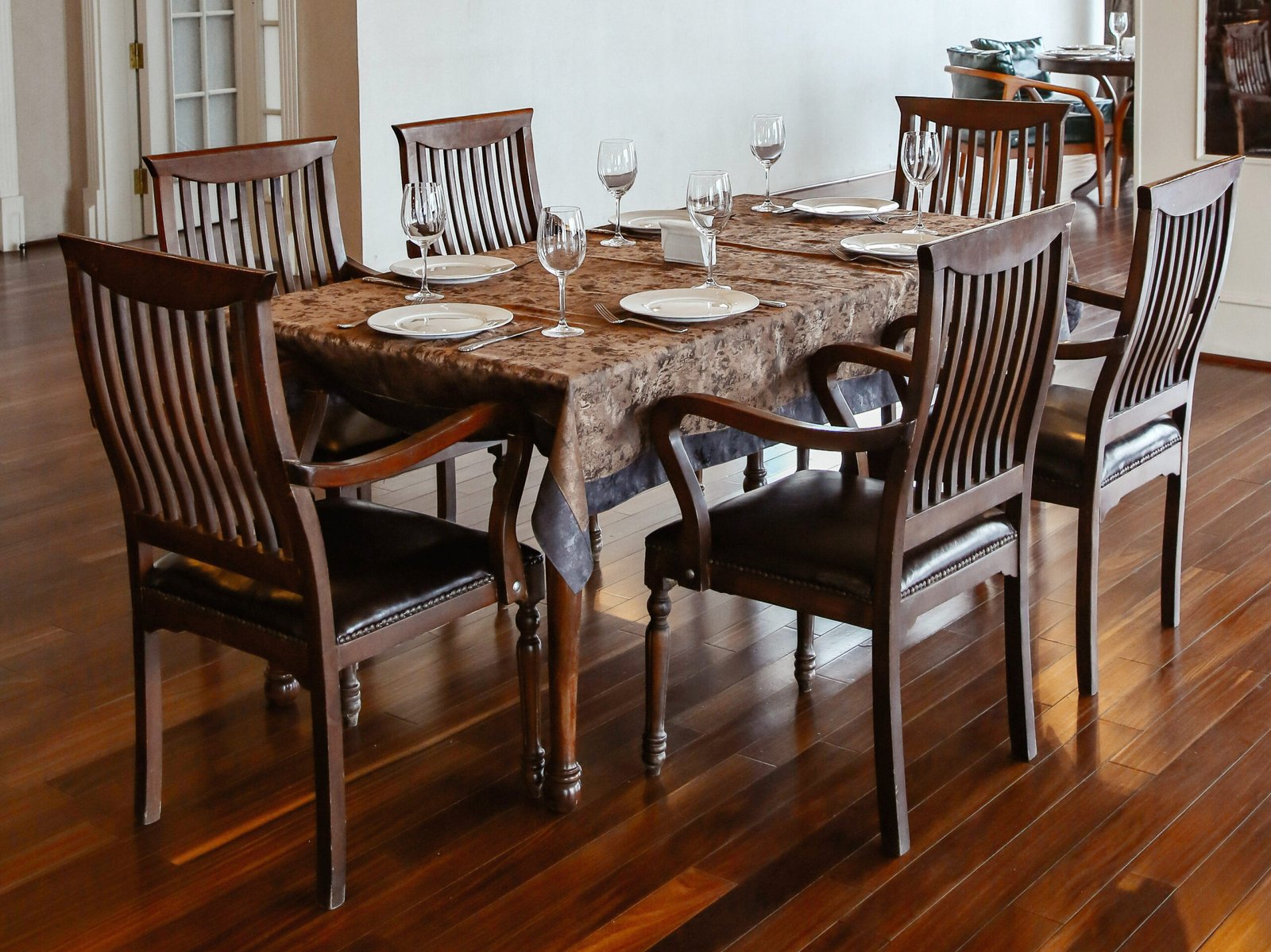wooden dining tables

